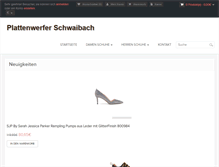Tablet Screenshot of plattenwerfer-schwaibach.de